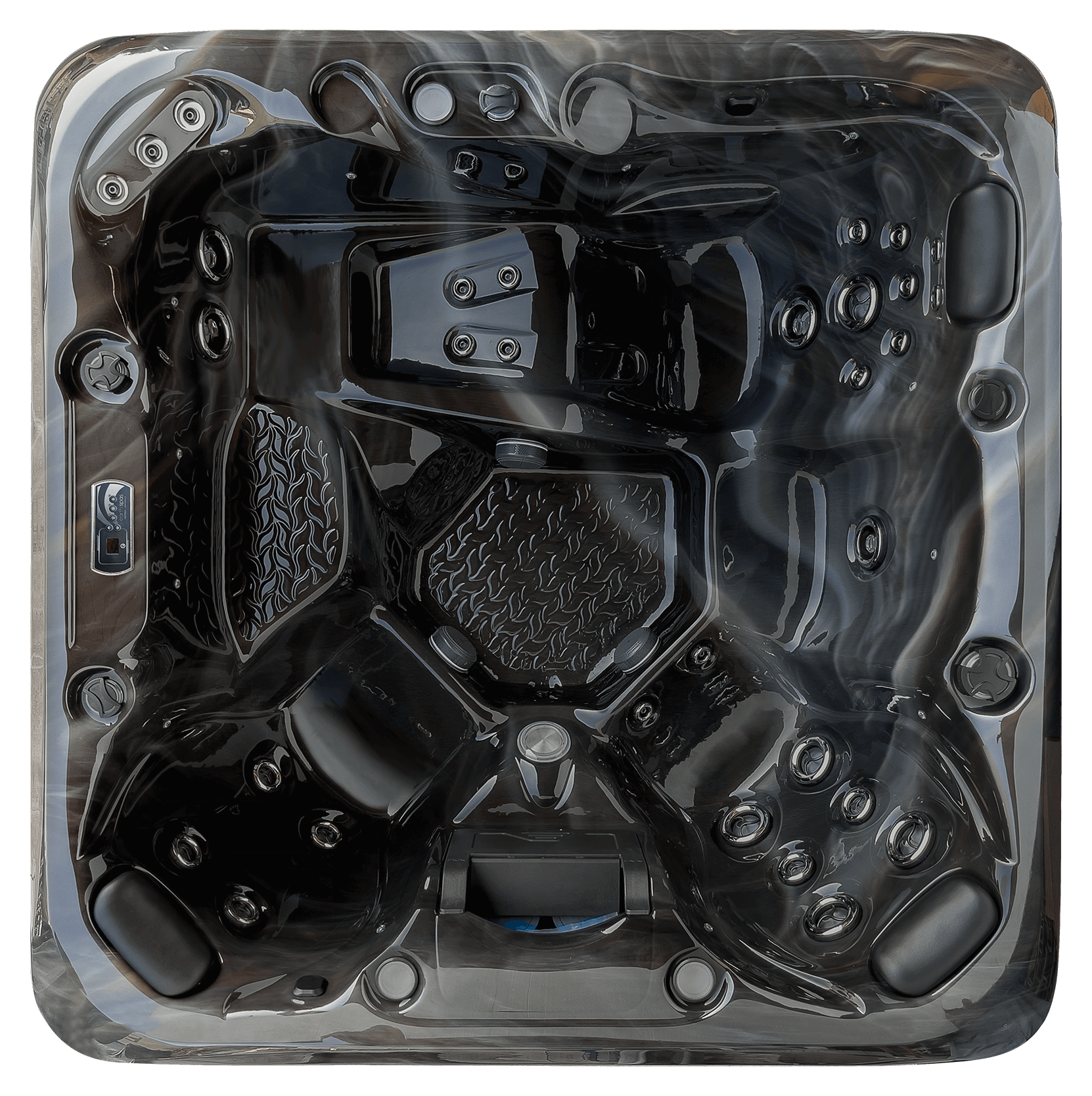 Earth Spas Erebus hot tub in Espresso finish