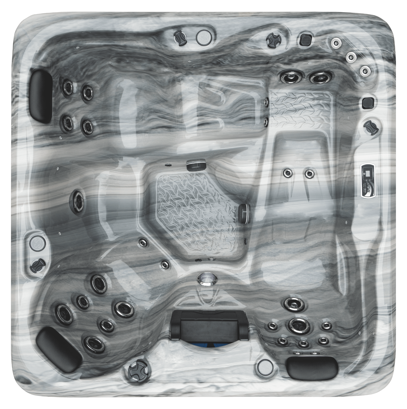 Earth Spas Uluru hot tub in Odyssey finish