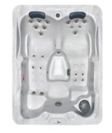 Catalina Spas hot tub shell, supplied by Coastal Hot Tubs and Wellness in Cornwall
